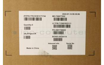 Lenovo 5CB1C71744 COVER Upper Case ASM_GER WT 82KF SR