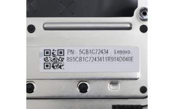 Lenovo 5CB1C72434 COVER Upper Case ASM_BEL W 20YA MG
