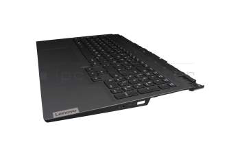 5CB1C74780 teclado incl. topcase original Lenovo DE (alemán) negro/negro con retroiluminacion