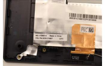 Lenovo 5CB1C74807 COVER Upper Case ASMFRA/ENGL82JUBURGBW/F