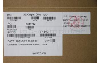 Lenovo 5CB1C74813 COVER Upper Case ASM_GRE L82JUBURGBW/F