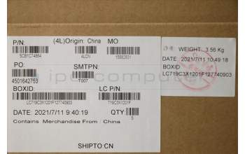 Lenovo 5CB1C74864 COVER Upper Case ASM_ARA L82JU SGW/FILM