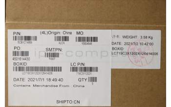 Lenovo 5CB1C74869 COVER Upper Case ASM_ENG L82JU SGW/FILM