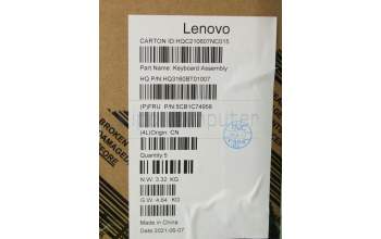 Lenovo 5CB1C74956 COVER Upper Case ASM_SLV H82L5CLOUMA