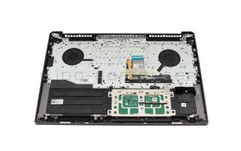 5CB1C75007 teclado incl. topcase original Lenovo DE (alemán) antracita/antracita con retroiluminacion (DC/In: USB-C)