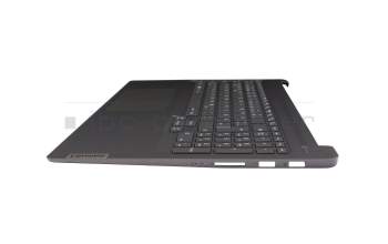 5CB1C75007 teclado incl. topcase original Lenovo DE (alemán) antracita/antracita con retroiluminacion