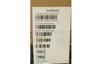 Lenovo 5CB1C75020 COVER Upper Case ASM_SLV H82L5STOUMA