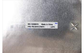 Lenovo 5CB1C75074 COVER Upper Case ASM_NORDICL82KVFPA/GUMA