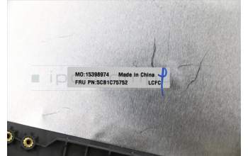 Lenovo 5CB1C75752 COVER Upper CaseASM_NORDICL82KVNFPA/GUMA