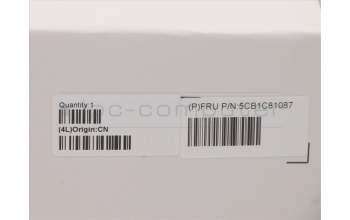 Lenovo 5CB1C81087 COVER Upper Case ASM_BULH82L9CLO