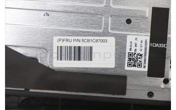 Lenovo 5CB1C87003 COVER Upper Case ASM_NORDIC H82L9CLO