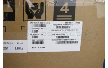 Lenovo 5CB1C88613 COVER UpperCaseASM_CZE/SLK C21A4 MGBL