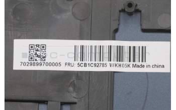 Lenovo 5CB1C92785 COVER UpperCaseASM_EUROENG C20WE AB BL N
