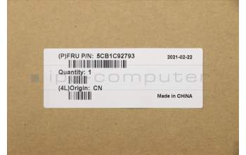 Lenovo 5CB1C92793 COVER Upper Case ASM_UKE C20WE AB BLKB N