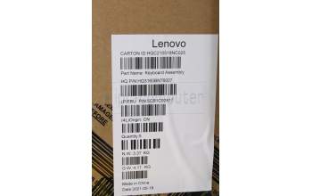 Lenovo 5CB1C92817 COVER Upper Case ASM_EURO ENG H 82KN GY