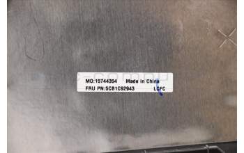Lenovo 5CB1C92943 COVER Upper Case ASM_GER L82NX IG UMA
