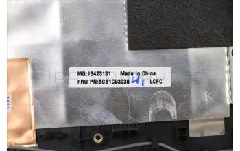 Lenovo 5CB1C93038 COVER UpperCaseASM_FRA/ARAL82JWBU_RGBW/F