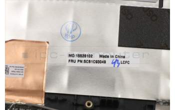Lenovo 5CB1C93049 COVER Upper CaseASM_NORDICL82JWBU_RGBW/F