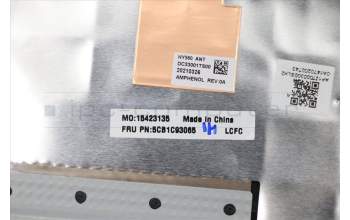 Lenovo 5CB1C93065 COVER Upper CaseASM_EUROENGL82JWBU_WHW/F