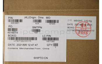 Lenovo 5CB1C93071 COVER Upper Case ASM_GER L82JW BU_WHW/F