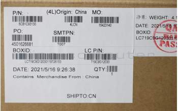 Lenovo 5CB1C93130 COVER Upper Case ASM_ENG L82JSSGw/RGBWRF