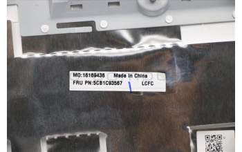 Lenovo 5CB1C93567 COVER Upper Case ASM_UKE L82JS STw/BUWRF