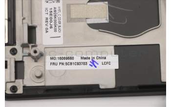 Lenovo 5CB1C93703 COVER Upper Case ASM_ARA L82K8 BK RGB