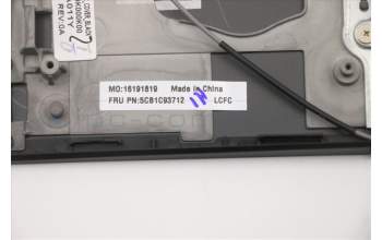 Lenovo 5CB1C93712 COVER Upper Case ASM_FRA L82K8 BK RGB