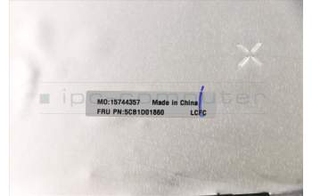 Lenovo 5CB1D01860 COVER Upper Case ASM_NORDIC L82NXIG_FP_D