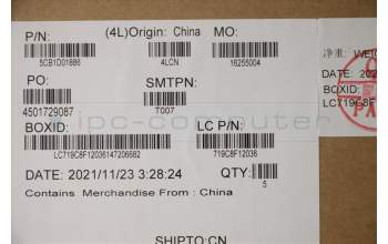 Lenovo 5CB1D01886 COVER Upper Case ASM_ARA L82NX IG_FP_U