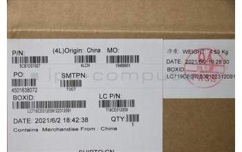 Lenovo 5CB1D01927 C-Abdeckung mit Tastatur, Skandinavien