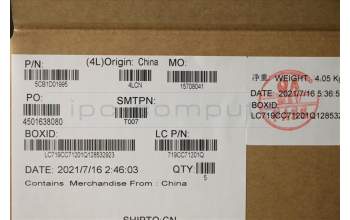 Lenovo 5CB1D01995 COVER Upper Case ASM_HINL82C7IG_IMR_LIPC