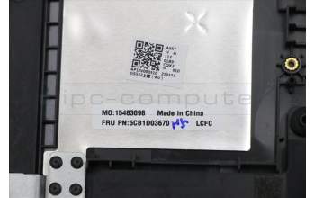 Lenovo 5CB1D03670 COVER Upper Case ASM_FRA L81W1 NFPBKLIPC