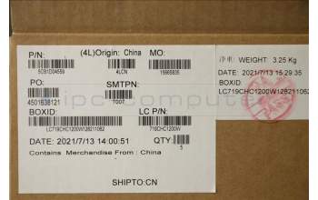 Lenovo 5CB1D04559 COVER Upper Case ASM_UKR L20YM MGR_ML