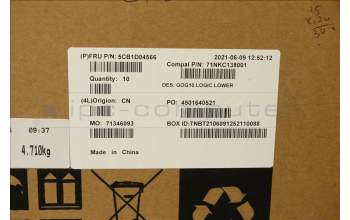 Lenovo 5CB1D04566 COVER Lower Case C 82K1