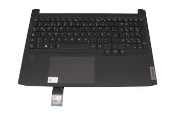 5CB1D04620 teclado incl. topcase original Lenovo DE (alemán) negro/negro con retroiluminacion