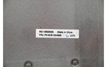 Lenovo 5CB1D04868 COVER Lower Case L 82M7 IG w/Graphite