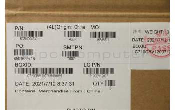 Lenovo 5CB1D04930 COVER UpperCaseASM ENG L 82M7 NFP IG BL