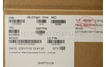 Lenovo 5CB1D04934 COVER UpperCaseASM GER L 82M7 NFP IG BL