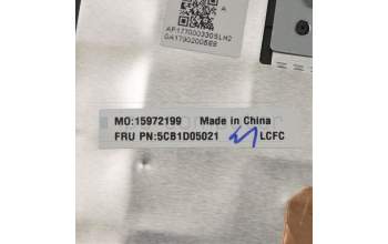 Lenovo 5CB1D05021 COVER Upper Case ASM_ARA L82JH BU RGB
