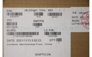 Lenovo 5CB1D05101 COVER Upper Case ASM_HUN L82JH SG BU