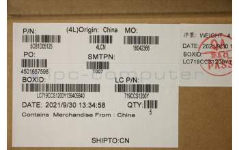 Lenovo 5CB1D05125 COVER Upper Case ASM_HBW L82K6 GY