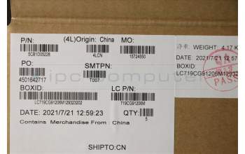 Lenovo 5CB1D05228 COVER Upper Case ASM_ARA L82JDSGw/RGBWRF