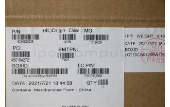 Lenovo 5CB1D05238 COVER Upper Case ASM_GER L82JDSGw/RGBWRF