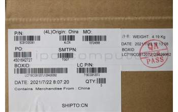 Lenovo 5CB1D05361 COVER UpperCaseASM_USAENGL82JDSGw/RGBWRF