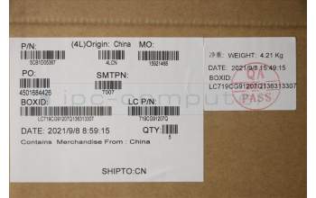 Lenovo 5CB1D05367 COVER Upper Case ASM_ENG L82JD SGw/WHWRF