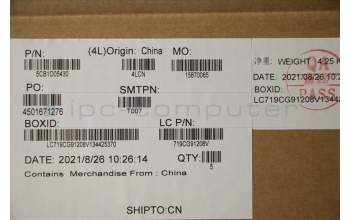 Lenovo 5CB1D05430 COVER Upper Case ASM_HBW L82JD STw/BUWRF