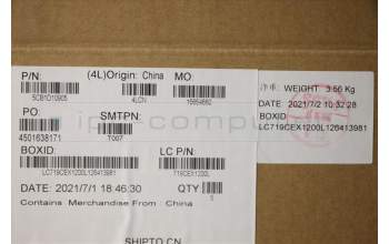 Lenovo 5CB1D10905 COVER Upper Case ASM_UKE L82JK BU RGB