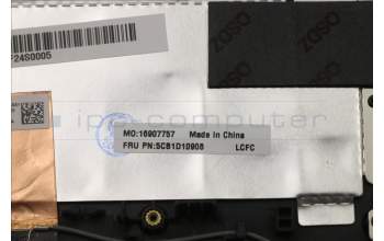 Lenovo 5CB1D10908 COVER Upper Case ASM_FRA/ARA L82JK BURGB
