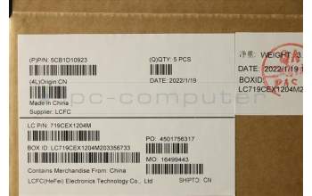 Lenovo 5CB1D10923 COVER Upper Case ASM_SPA L82JK BU RGB